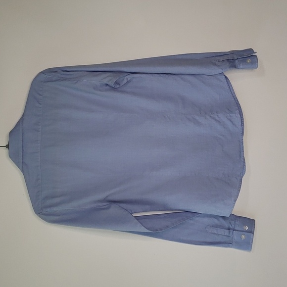 LILY PULITZER 100% Cotton Button Down Long Sleeve Shirt Blue Sz 6 Preppy Casual - Picture 5 of 13